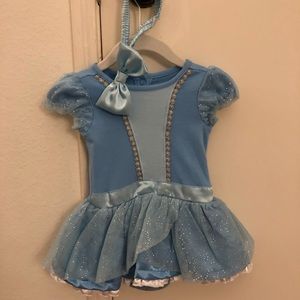 Disney Baby Cinderella dress costume 3-6m